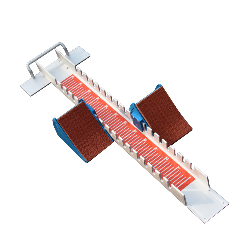 百达斯比赛加长专业起跑器铝合金田径训练体育中考可调节塑胶跑道 - 图3