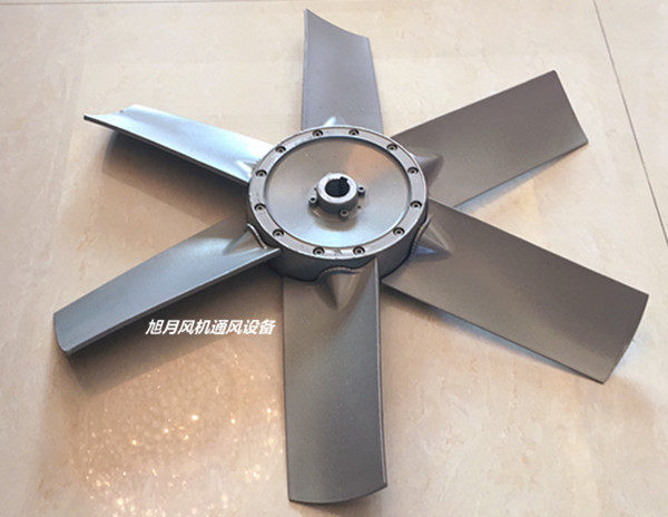 轴流风机风叶 600mm六片铝合金风叶24mm叶轮叶片28mm可调节6#叶子 - 图1