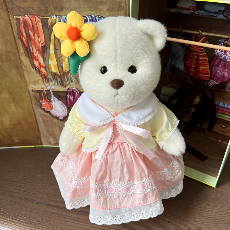 莉娜熊衣服娃衣布娃娃着替teddybear丽娜熊替换衣服适配中号30cm - 图0