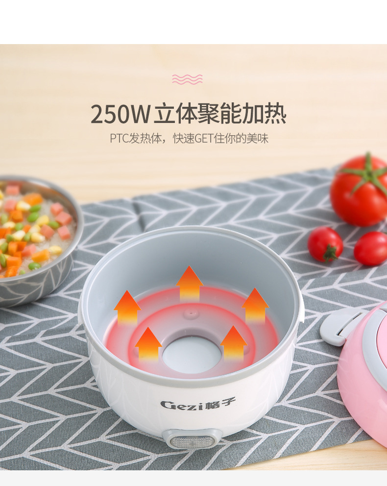 多功能煮饭蒸饭蒸菜一体锅上班族插电 3 2 人 1 多层蒸米饭锅家用小型 多功能煮饭蒸饭蒸菜一体锅上班族插电 3 2 人 1 多层蒸米饭锅家用小型