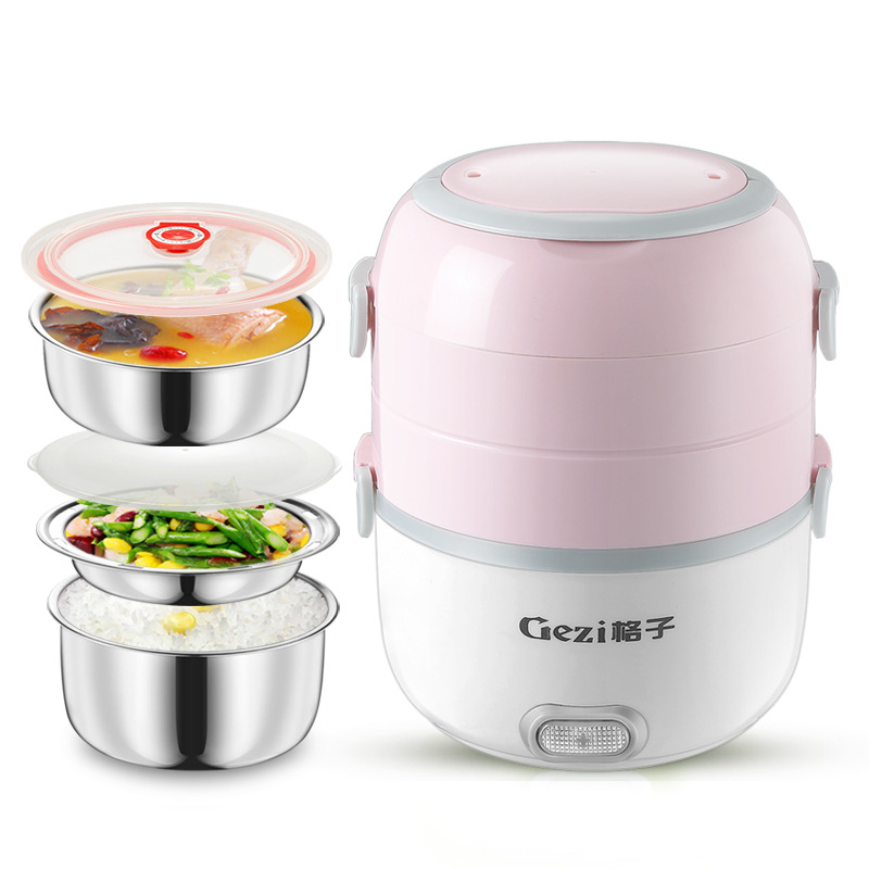 多功能煮饭蒸饭蒸菜一体锅上班族插电 3 2 人 1 多层蒸米饭锅家用小型 多功能煮饭蒸饭蒸菜一体锅上班族插电 3 2 人 1 多层蒸米饭锅家用小型