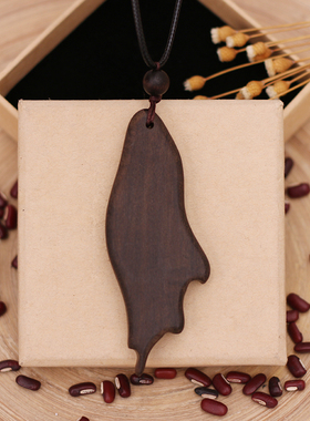 民族风禅意佛系鱼形檀木项链