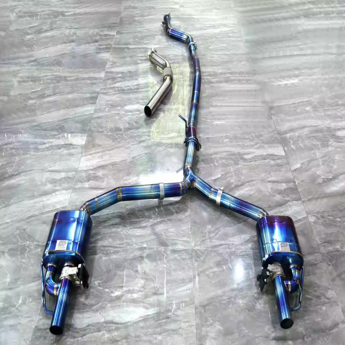 适用宝马M3 M4 M5 M6 M8 X3M X4M X5M X6M 阀门排气管改森德 RES - 图3