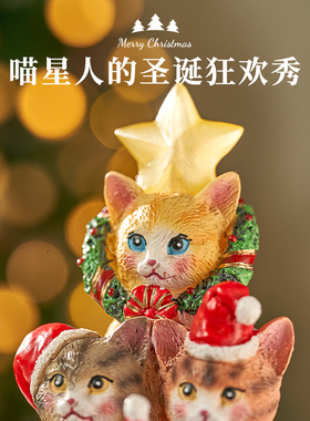 可爱猫咪音乐盒七夕礼物