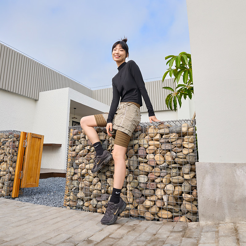 耐克女子修身长袖企领T恤冬季新款针织刺绣舒适NIKE HV5028,淘宝优惠券,粉丝福利购,淘宝优惠卷