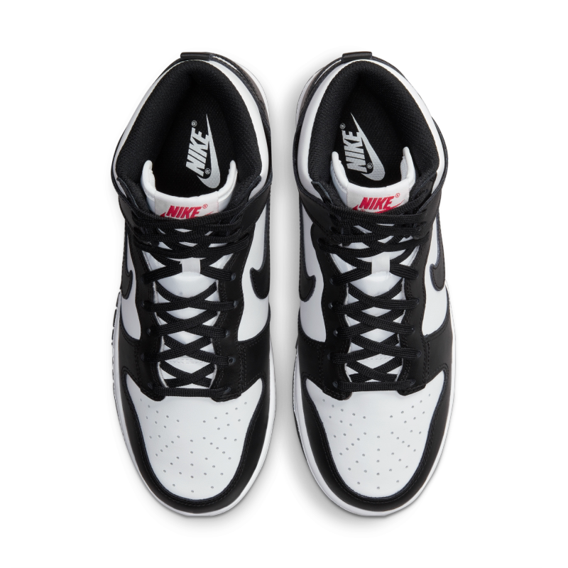 Nike耐克官方DUNK高帮女子运动鞋复古板鞋轻便缓震熊猫配色DD1869