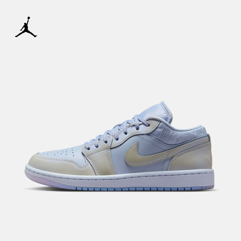 耐克乔丹女子皮面AJ1板鞋冬季新款平底低帮运动鞋JORDAN IM5129,淘宝优惠券,粉丝福利购,淘宝优惠卷