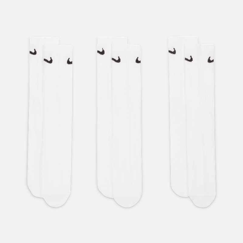 Nike耐克官方EVERYDAY速干中筒训练袜3双冬季街舞SX7676