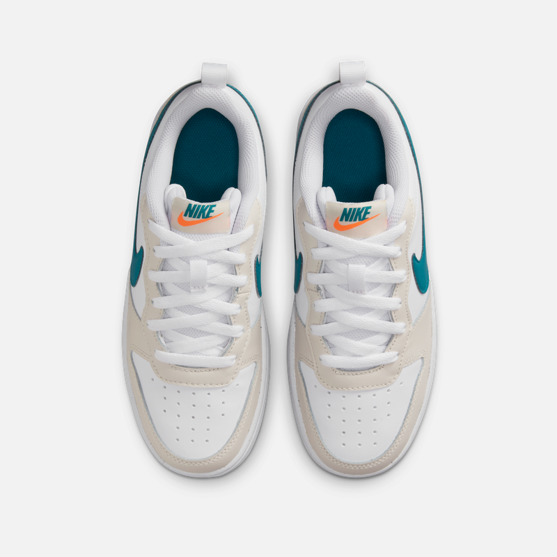 Nike耐克官方男女童COURT大童运动鞋舒适低帮板鞋南瓜熊猫BQ5448