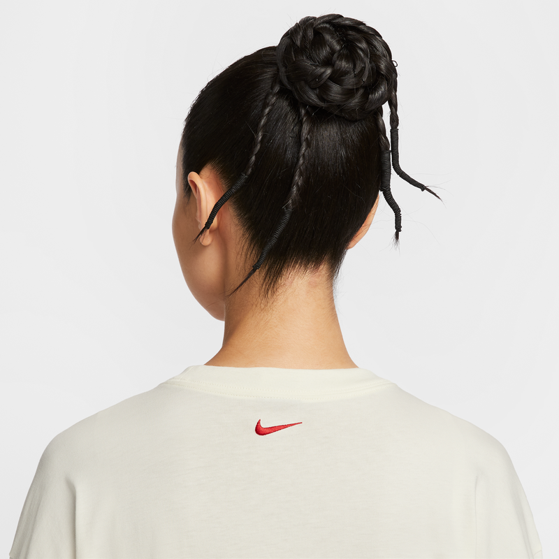 耐克女子超宽松长袖T恤冬季新款纯棉休闲柔软舒适耐穿NIKE IO0481,淘宝优惠券,粉丝福利购,淘宝优惠卷