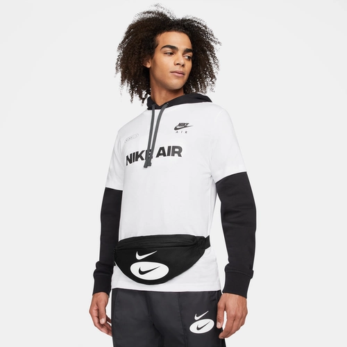 Nike, летняя поясная сумка, спортивная прочная система хранения с молнией, городской стиль
