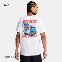 Nike Nike Official Mens T-shirt Spring new pure cotton casual lap lap light and soft comfort FQ3765