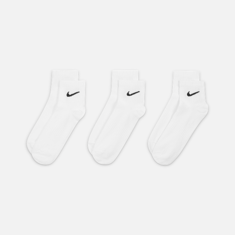 Nike耐克官方LIGHTWEIGHT速干训练短袜3双冬季支撑舒适柔软SX7677