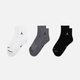 ຖົງຕີນກິລາ 3 ຄູ່ຂອງ Jordan breathable ໄວແຫ້ງໄວ