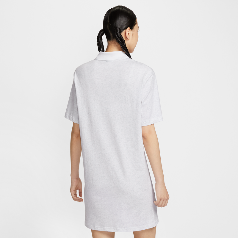耐克女子翻领T恤连衣裙POLOS短袖纯棉半袖NIKE ESSENTIAL HV2499 - 图0