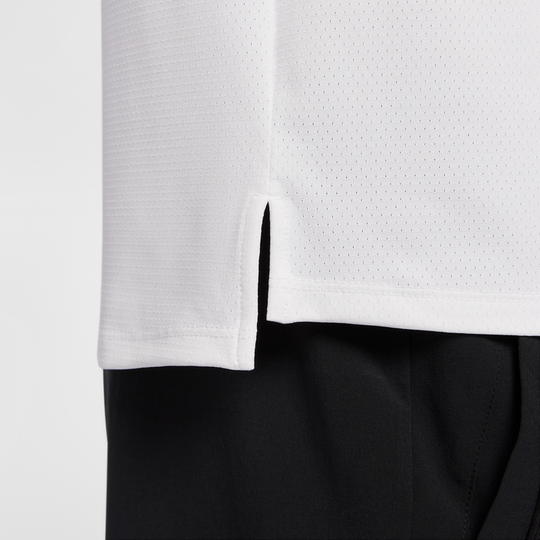 Быстросохнущая мужская теннисная футболка-поло с лацканами Nike