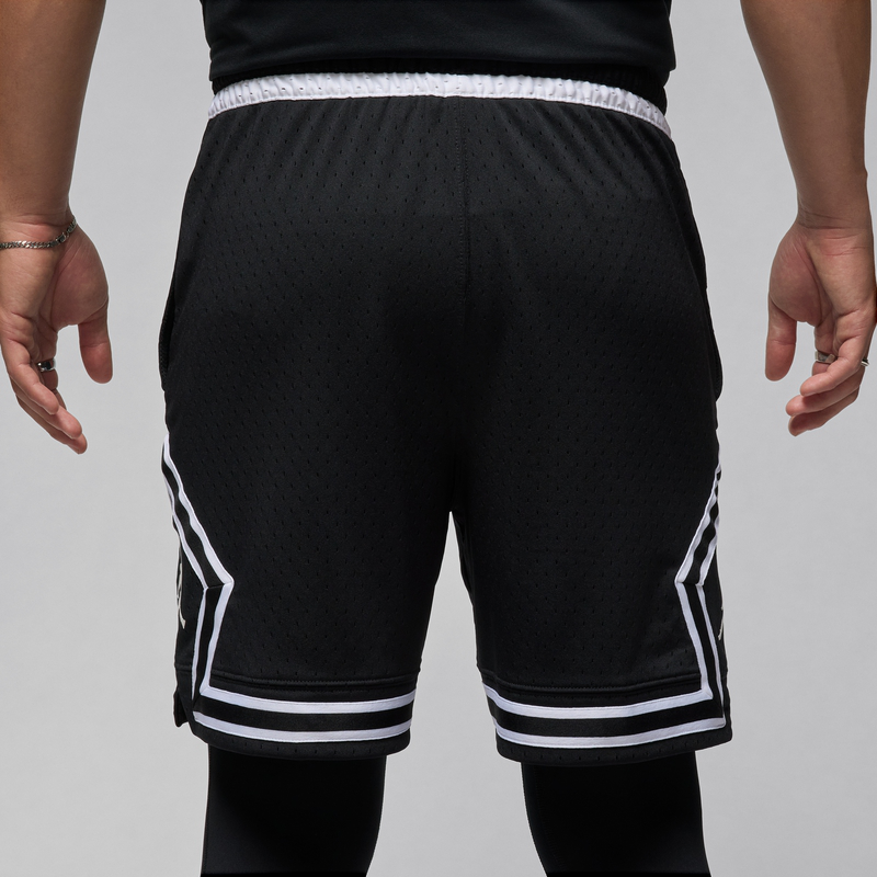 Jordan官方耐克乔丹男子速干短裤夏季网眼布运动裤透气条纹DX1488-图2