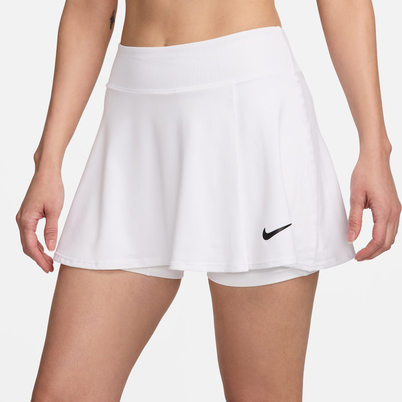 Nike耐克官方DRI-FIT女速干网球短裙夏季环保针织休闲拼接DH9553 - 图1