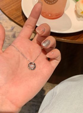 嘟嘟夫妇跳动的心莫比乌斯环项链