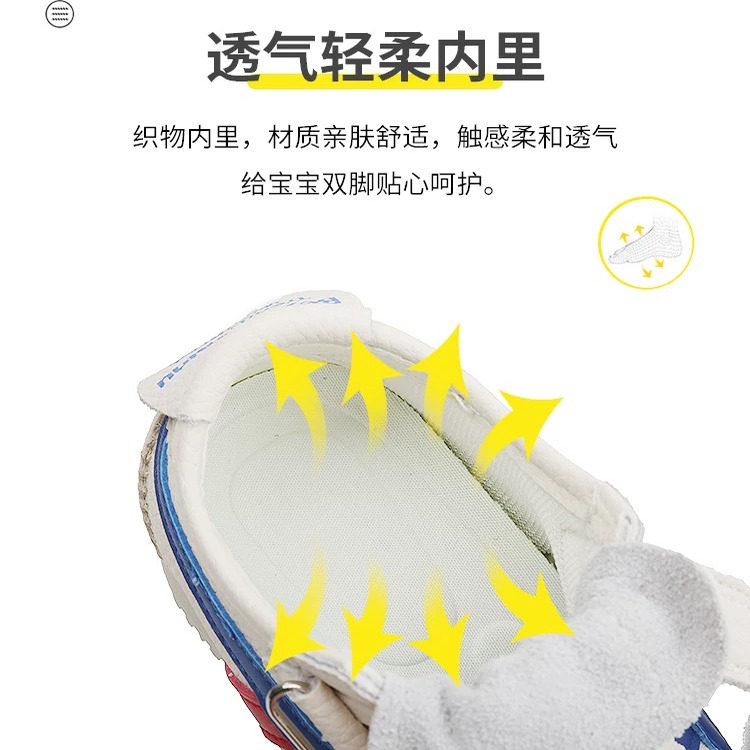 一号鱼男童鞋子2025新款儿童休闲板鞋阿甘鞋春秋款女童运动鞋软底,淘宝优惠券,粉丝福利购,淘宝优惠卷