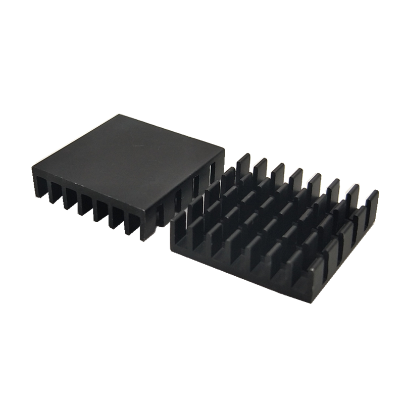 纯铝散热块 路由散热器 芯片散热片 22*22*6MM 金色开槽 厂家直销,淘宝优惠券,粉丝福利购,淘宝优惠卷