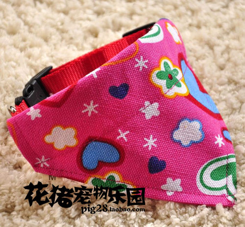 多款 宠物三角巾 狗狗口水巾可调节幼犬大狗三角巾 领巾狗狗围嘴 - 图3