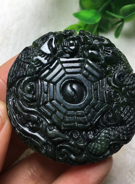 龙凤呈祥男女款挂件吊坠铁陨石