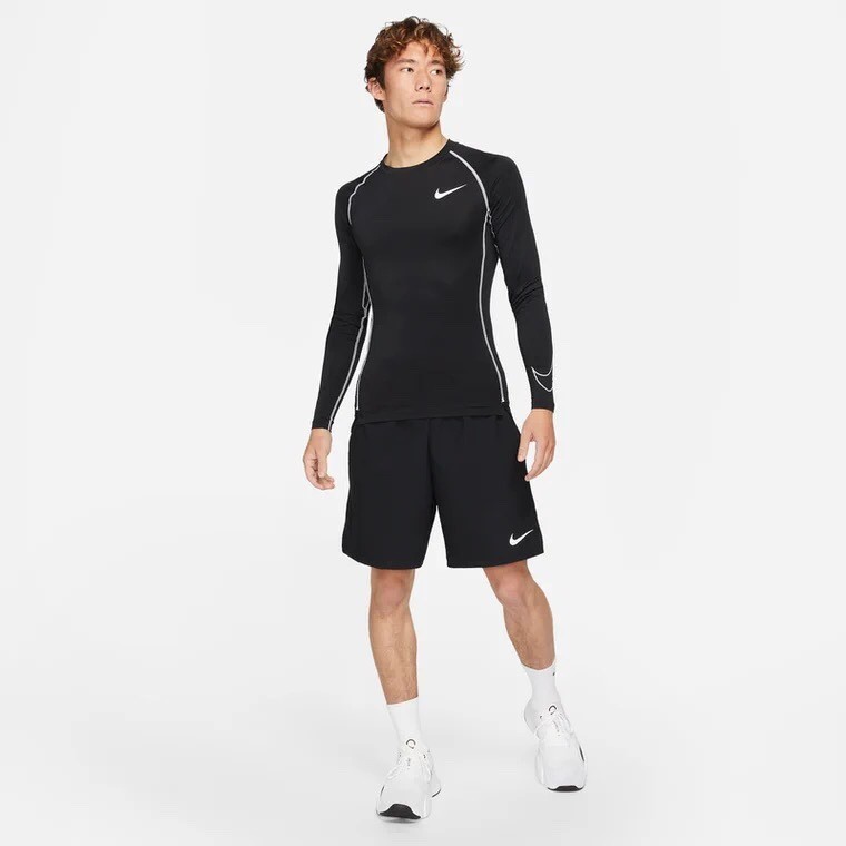 耐克Nike 男子Pro速干运动健身训练紧身衣长袖DD1991-010-357-100