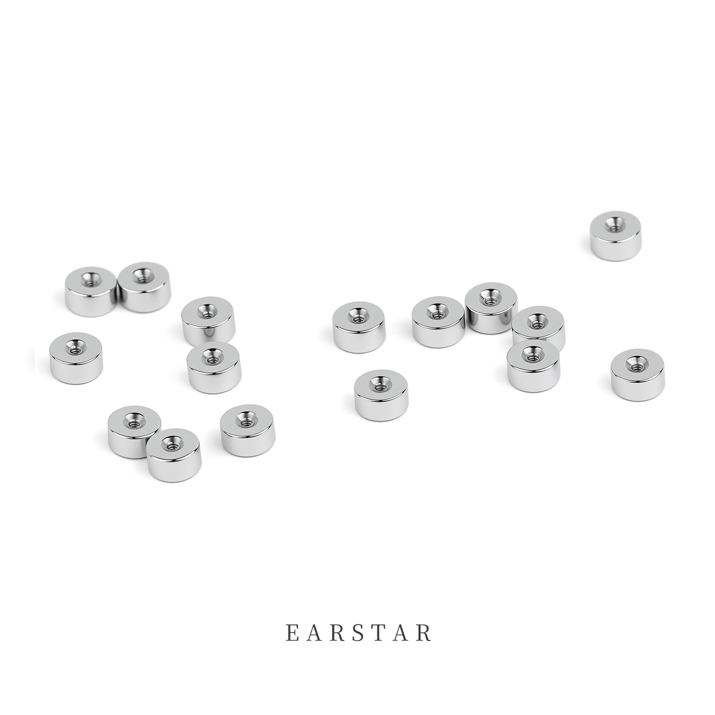 10个装钛钢耳钉螺纹拧扣耳堵替换背影耳钉后塞配件0.8粗1.2粗,淘宝优惠券,粉丝福利购,淘宝优惠卷