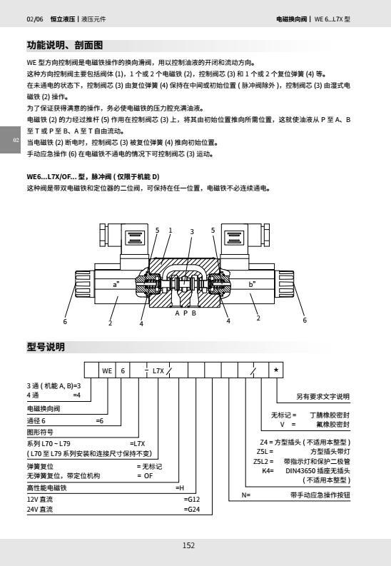 上海立新SHLIXIN电磁换向阀3 4WE6G-L70/EG24NZ5L EG12NZ5L L7X - 图2