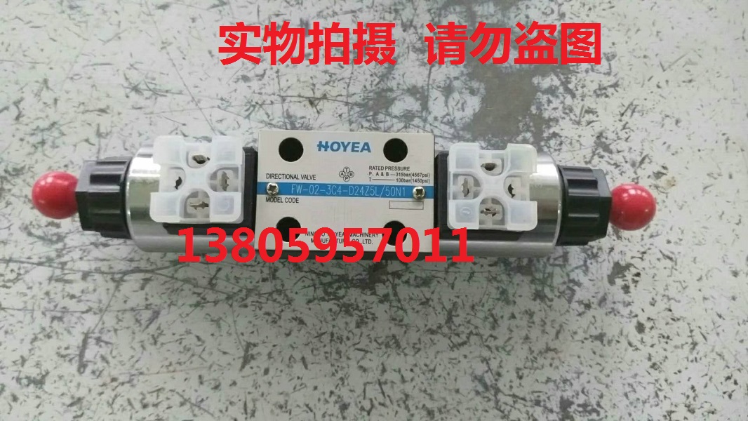 HOYEA电磁换向阀FW-02-2B12BL-D24/50 Z5L A220 A110 2D8 2N2 - 图2