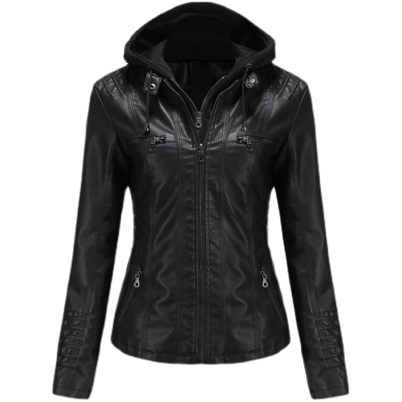 巨好看的爆款初冬高级皮衣外套女短款2025春秋新款胖mm大码皮夹克,淘宝优惠券,粉丝福利购,淘宝优惠卷