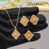Palace style Fritillaria set four-leaf clover three colors