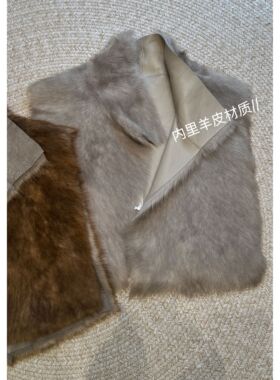 【官方正品】ZLFZSS 内里羊皮保暖时尚披肩 ZLF25BDK126