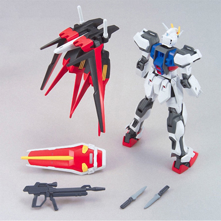 现货 万代 HGCE 1/144 SEED Gundam 空战 空装强袭高达 拼装模型 - 图2