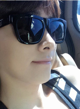 墨镜女韩版太阳眼镜男拍照网红开车专用2025新款大框防紫外线眼镜