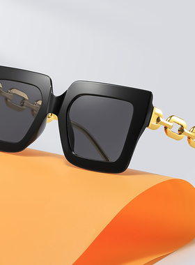 2025新款时尚高级感链条腿太阳镜