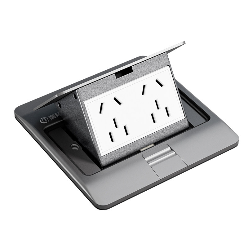 国际电工隐藏式隐形地插座防水超薄阻尼弹起五孔网络地面盖板地插,淘宝优惠券,粉丝福利购,淘宝优惠卷