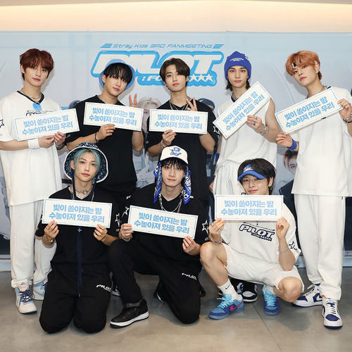 StrayKids演唱会3RD FM 5STAR周边同款短袖t体恤宽松印花打歌衣服 - 图0