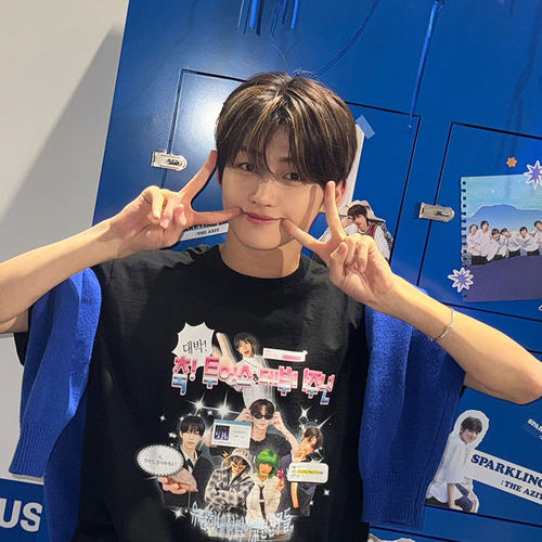 TWS一周年纪念周边同款短袖T恤kpop衣服棉宽松打底衫男女款春夏季 - 图2