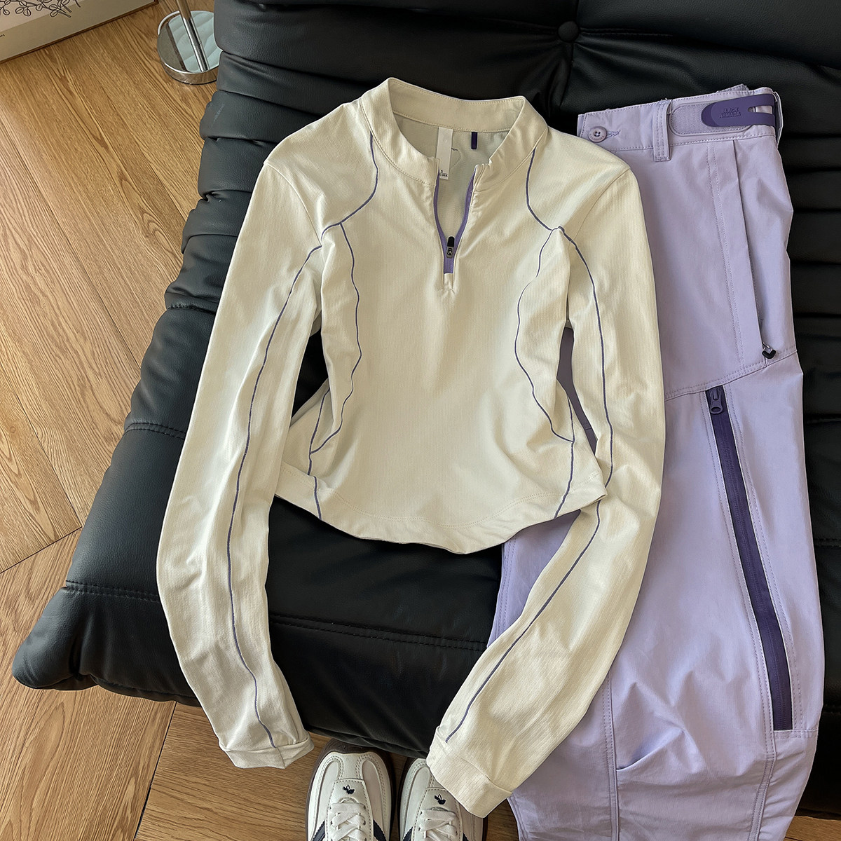 ZEENI  徒步修身长袖速干衣登山服女休闲工装裤跑步爬山运动套装,淘宝优惠券,粉丝福利购,淘宝优惠卷