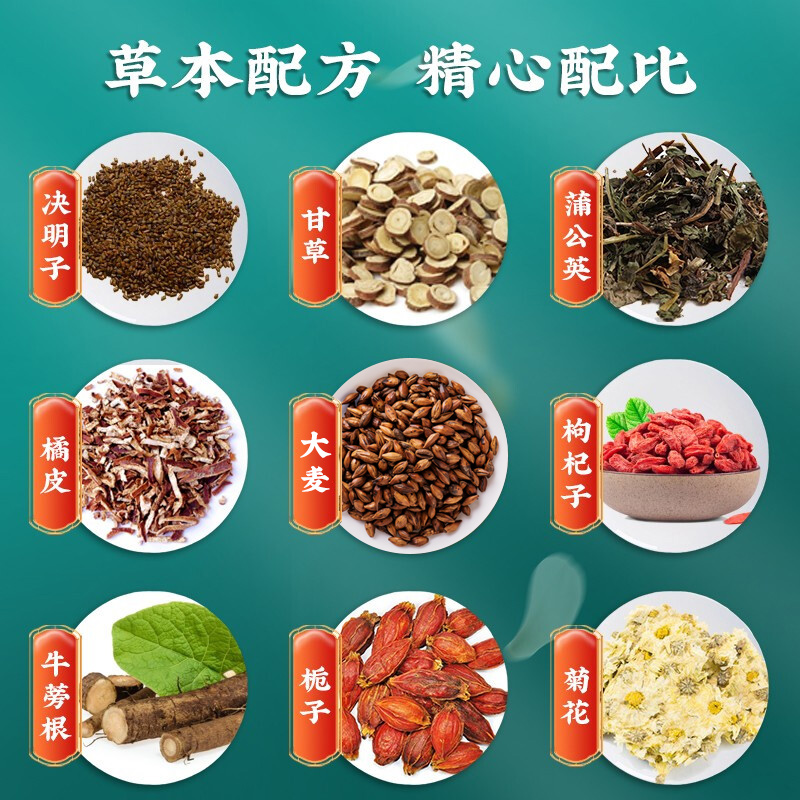 沁源优品 29.9元3袋蒲公英菊花决明子茶菊花枸杞茶150g/袋 沁品堂 - 图2