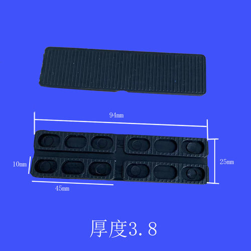 玻璃垫块垫片断桥专用门窗6毫米厚度实心垫片钢化玻璃固定安装垫 - 图3