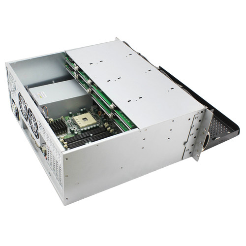 服务器存储NAS机箱 412H40 4U12盘位机架式 深度40cm 支持Eatx板 - 图1