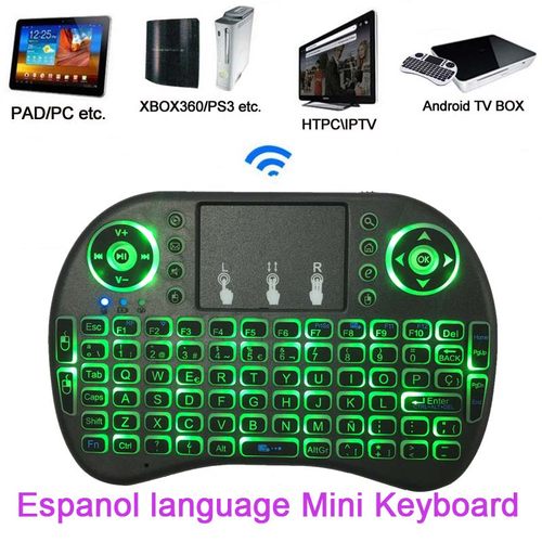 2024 MINI 2.4G wireless keyboard for android tv box HDTV - 图0