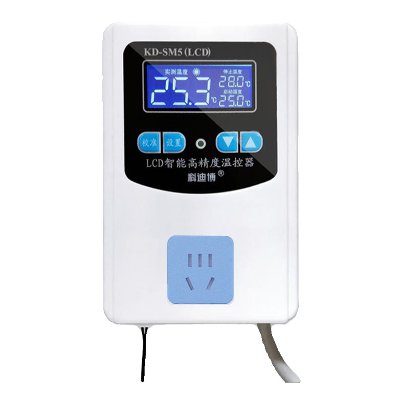 温控器温度控制器恒温孵化温控开关数显冰箱冰柜智能控温通用插座