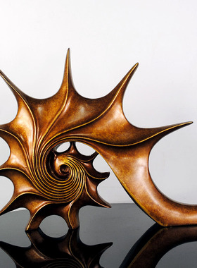 复古蓝色样板间书房书柜软装摆设