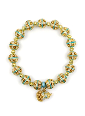 景泰蓝珐琅葫芦福禄双全手链