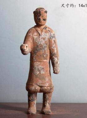 洛阳唐三彩陶俑乐舞俑收藏品装饰