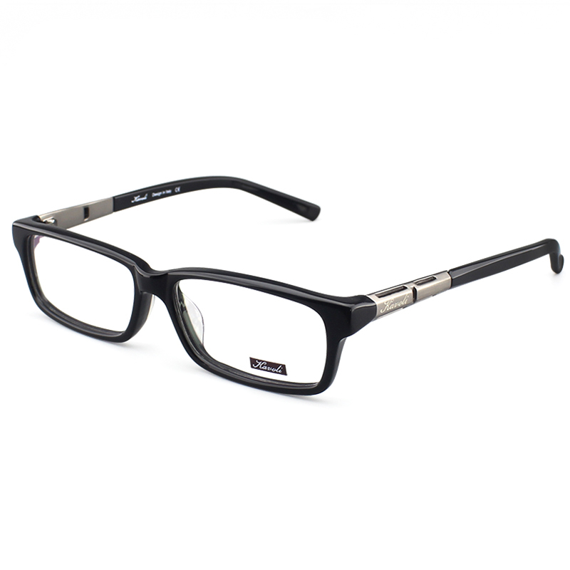 板材眼镜框男式防蓝光高度近视商务变色镜片小框镜架黑框可配度数 - 图3
